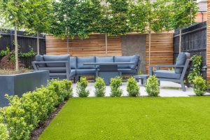 Small Town Garden Overlooked By Neighbours