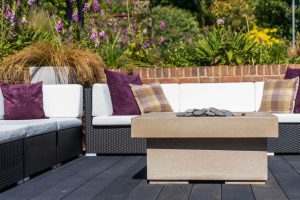 Millboard Deck with Solus Firepit