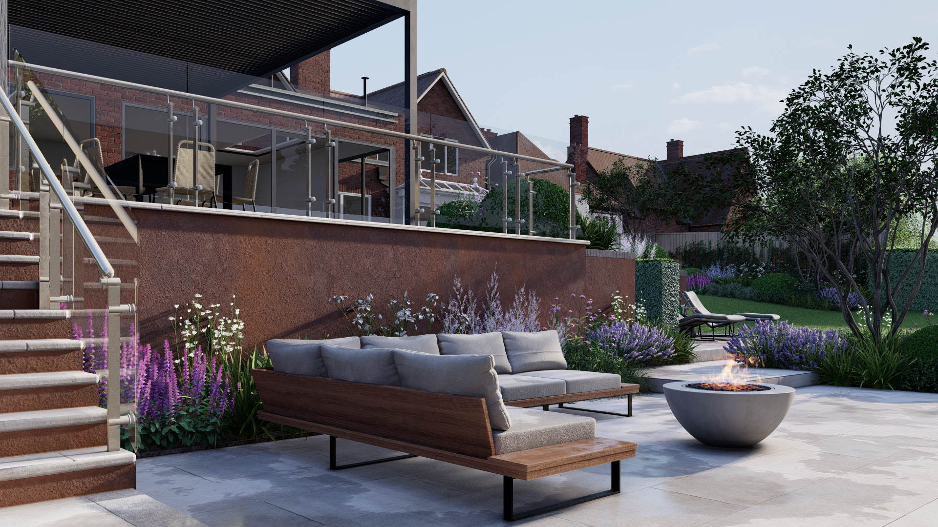 J&S Scapes - Amersham - Buckinghamshire Garden Design - 01