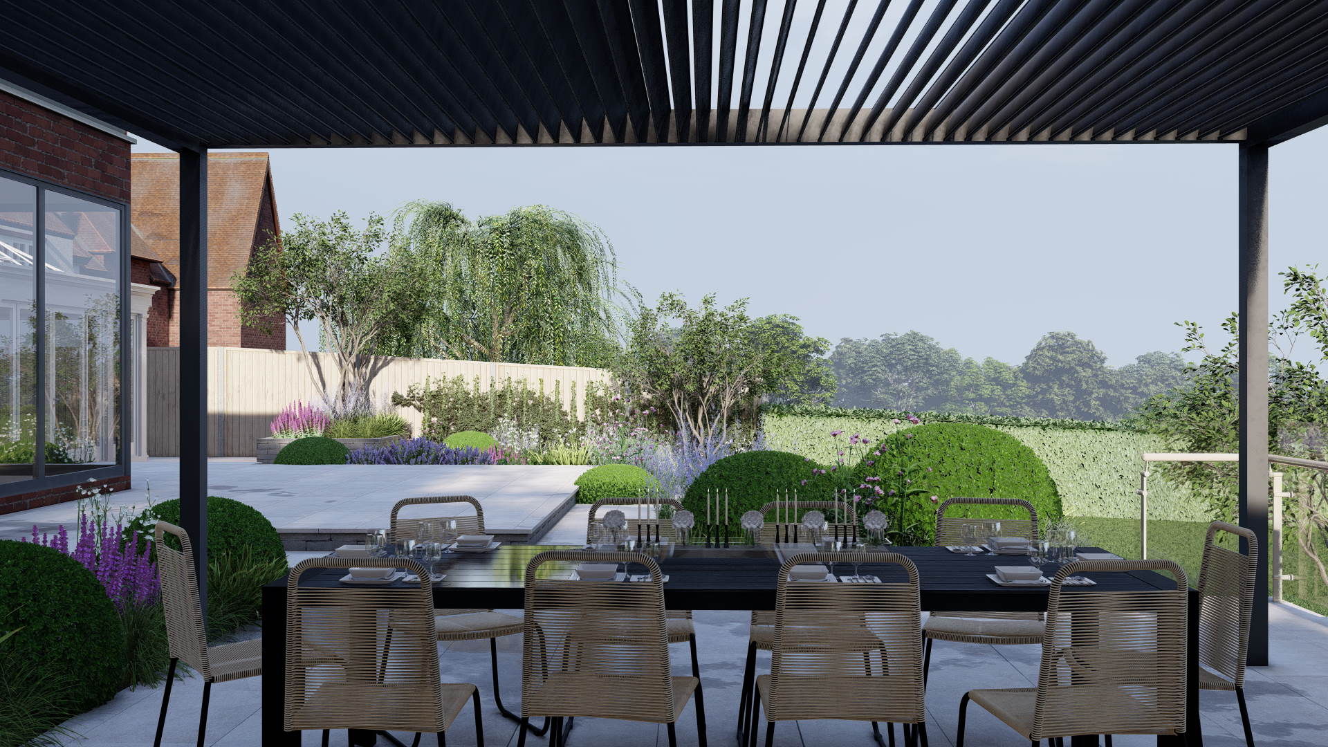 J&S Scapes - Amersham - Buckinghamshire Garden Design - 02