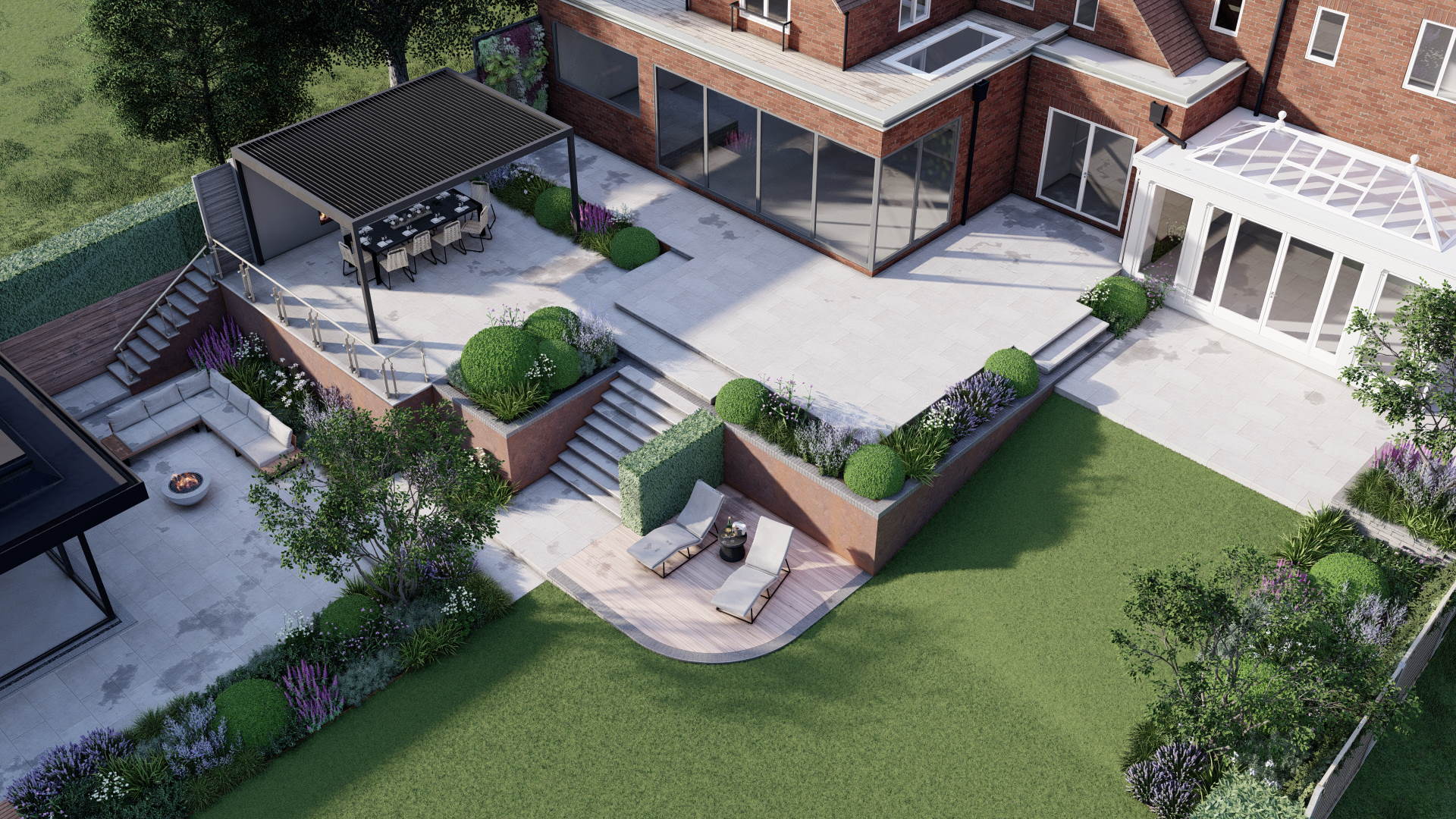 J&S Scapes - Amersham - Buckinghamshire Garden Design - 03